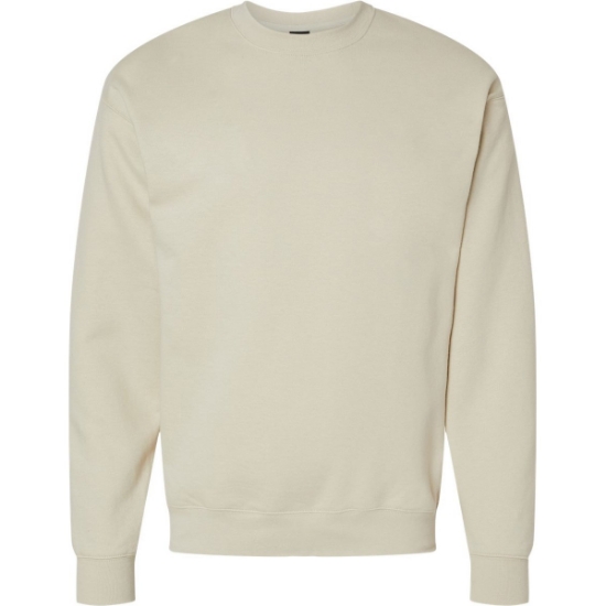 Custom Unisex Perfect Sweats Crewneck Sweatshirt Sand