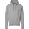 Custom Unisex Perfect Sweats Hooded Sweatshirt Light Steel