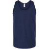 Custom Unisex Fine Jersey Tank Top Navy
