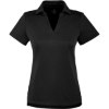 Custom Womens Freestyle Polo Black