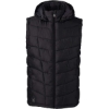 Custom Mens Pelmo Puffer Vest Black