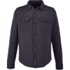 Custom Mens Axis Insulated Shirt Jacket Black
