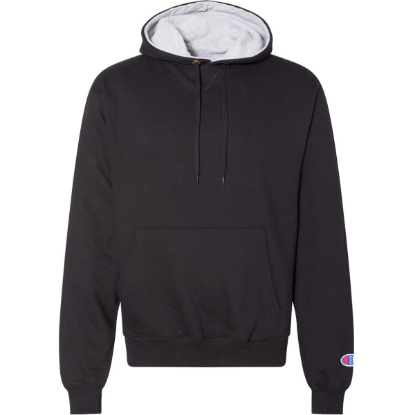 Custom Unisex Cotton Max Hooded Sweatshirt Black