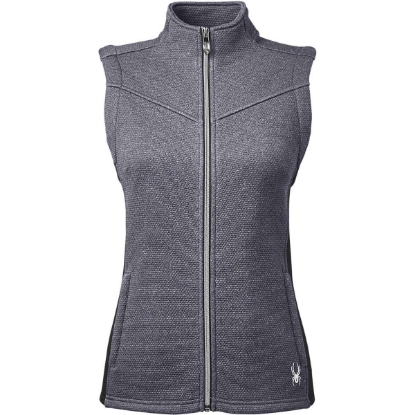 Custom Womens Pursuit Vest Black Heather/ Black