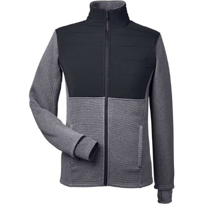 Custom Mens Pursuit Jacket Black Heather/ Black