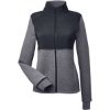 Custom Womens Pursuit Jacket Black Heather/ Black