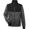 Custom Mens Passage Sweater Jacket Polar Powder/ Black