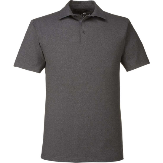 Custom Mens Spyre Polo Black Frost