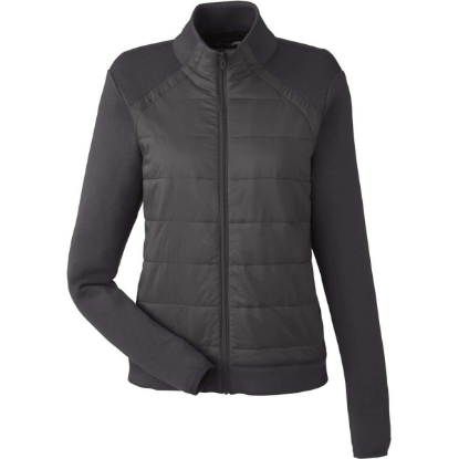 Custom Womens Impact Full-Zip Jacket Black
