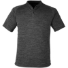 Custom Mens Mission Blade Collar Polo Black Jasper