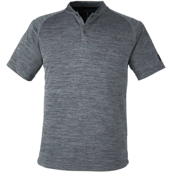 Custom Mens Mission Blade Collar Polo Polar Jasper
