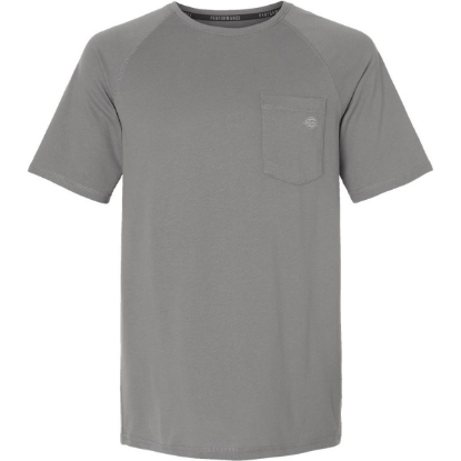 Custom Mens Tall Performance Cooling T-Shirt Smoke