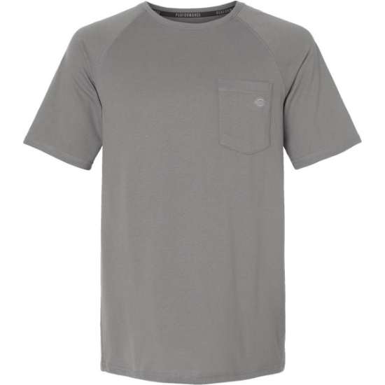 Custom Mens Tall Performance Cooling T-Shirt Smoke
