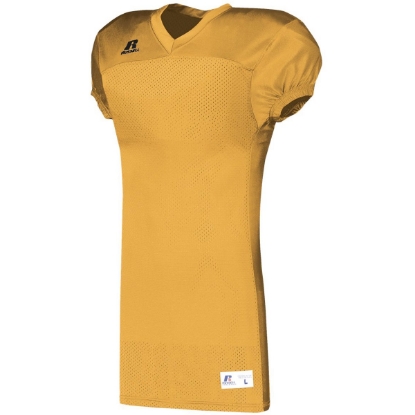 Custom Unisex Jersey With Side Inserts Gold