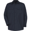 Custom Mens Deluxe Heavyweight Cotton Shirt Dark Navy