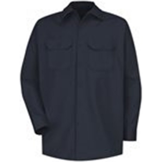 Custom Mens Tall Deluxe Heavyweight Cotton Shirt Dark Navy