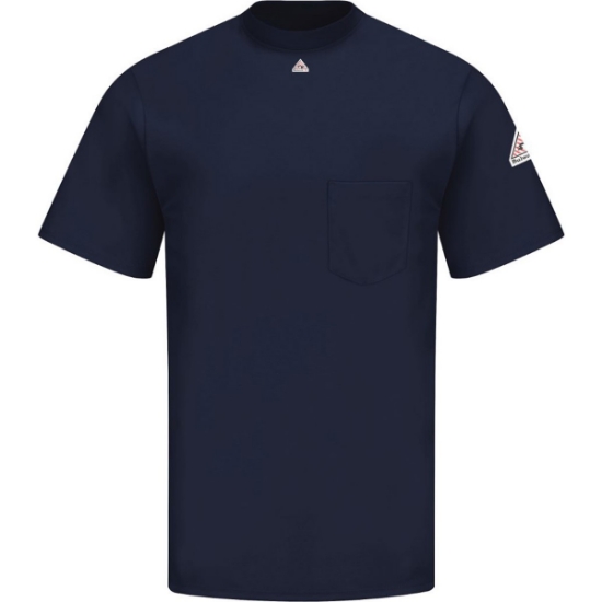 Custom Mens Flame-Resistant Excel FR® Shirt Navy