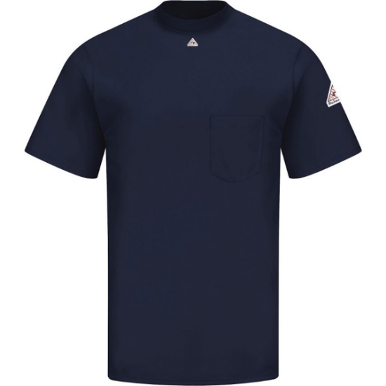 Custom Mens Tall Flame-Resistant Excel FR® Shirt Navy