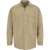 Custom Mens Flame Resistant Excel Work Shirt Khaki