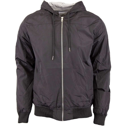 Custom Unisex Windbreaker Jacket Black