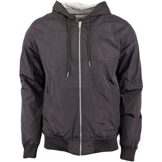 Custom Unisex Windbreaker Jacket Black