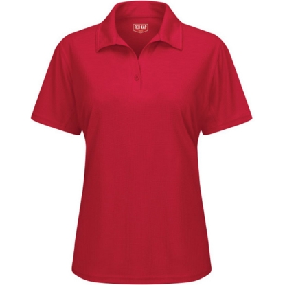 Custom Womens Performance Knit® Flex Series Pro Polo Red