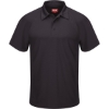 Custom Mens Performance Knit® Flex Series Active Polo Black