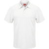 Custom Mens Performance Knit® Flex Series Active Polo White
