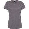 Custom Womens Perfect-T T-Shirt Charcoal Heather