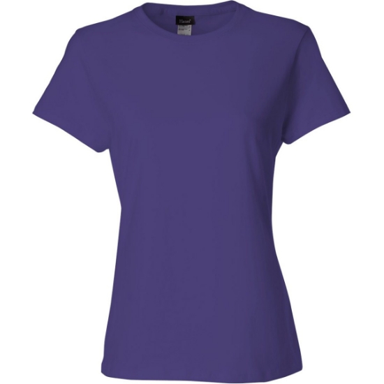 Custom Womens Perfect-T T-Shirt Purple