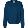 Custom Womens Powerblend® Crewneck Sweatshirt Late Night Blue