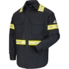 Custom Mens Enhanced Visibility Uniform Shirt Navy