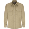 Custom Womens Midweight Dress Uniform Shirt Khaki