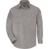 Custom Mens Uniform Shirt Grey