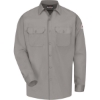 Custom Mens Tall Work Shirt - EXCEL FR® ComforTouch Grey