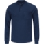 Custom Mens Long Sleeve Henley Shirt- CoolTouch®2 Navy