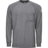 Custom Mens Long Sleeve Performance T-Shirt - CoolTouch®2 Grey