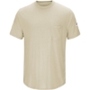 Custom Mens Tall FR Lightweight Pocket T-Shirt Khaki