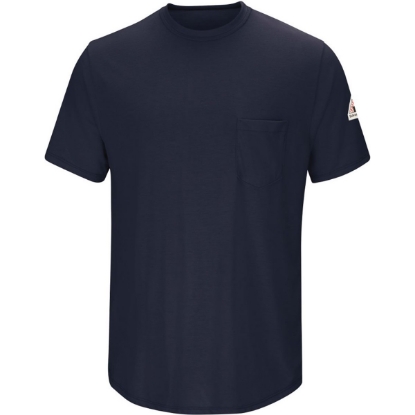 Custom Mens Tall FR Lightweight Pocket T-Shirt Navy