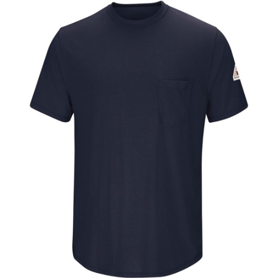 Custom Mens Tall FR Lightweight Pocket T-Shirt Navy