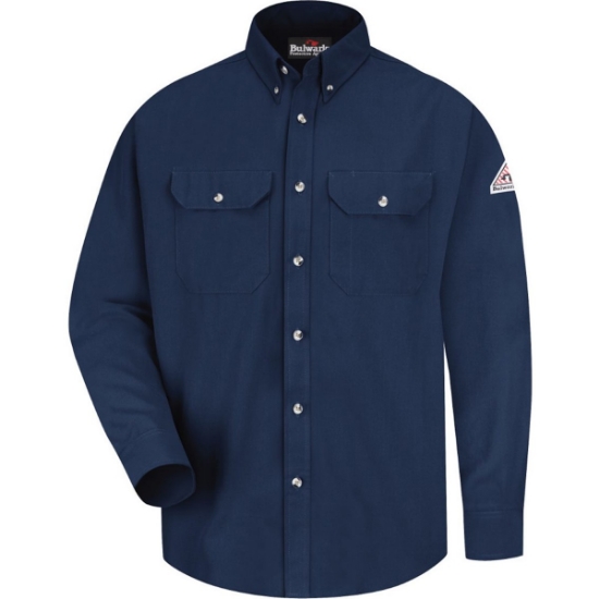 Custom Mens Uniform Shirt Navy