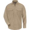 Custom Mens Tall Snap-Front Uniform Shirt - Nomex® IIIA 4.5 oz. Tan