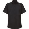 Custom Womens Industrial Work Shirt Black