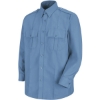 Custom Mens Long Sleeve Security Shirt Medium Blue - 367