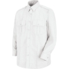 Custom Mens Long Sleeve Security Shirt White - 323