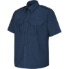 Custom Mens Tall Short Sleeve Security Shirt Navy