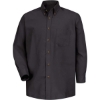 Custom Mens Poplin Dress Shirt Black - Sleeve 36/37
