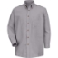 Custom Mens Poplin Dress Shirt Silver Grey