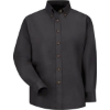 Custom Womens Poplin Dress Shirt Black