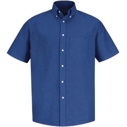 Custom Mens Tall Executive Oxford Dress Shirt FB-French Blue